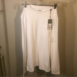 Goodfellow men’s long sleeve small white shirt